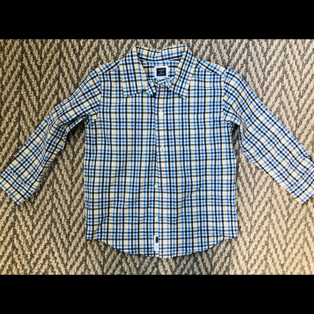 Janie and Jack button down shirt- 18-24 month